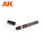 AK Interactive Real Colors Marker - Metallic Markers (AK1300)