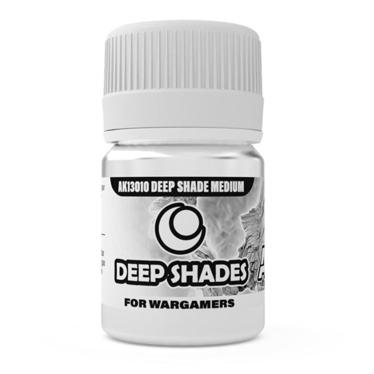 AK Interactive DEEP SHADE MEDIUM - Deep Shades for Wargamers 30ml AK13010