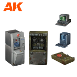AK Interactive Bank Wargame Set (Resin 30-35mm) AK1353