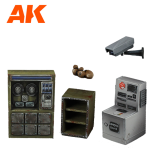 AK Interactive Bank Wargame Set (Resin 30-35mm) AK1353