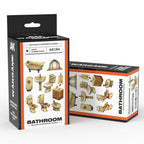 AK Interactive Bathroom Wargame Set (Resin 30-35mm) AK1354