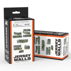 AK Interactive Jersey Walls Wargame Set (Resin 30-35mm) AK1357
