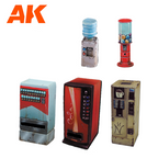 AK Interactive Vending Machine Wargame Set (Resin 30-35mm) AK1360