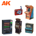 AK Interactive Vending Machine Wargame Set (Resin 30-35mm) AK1360
