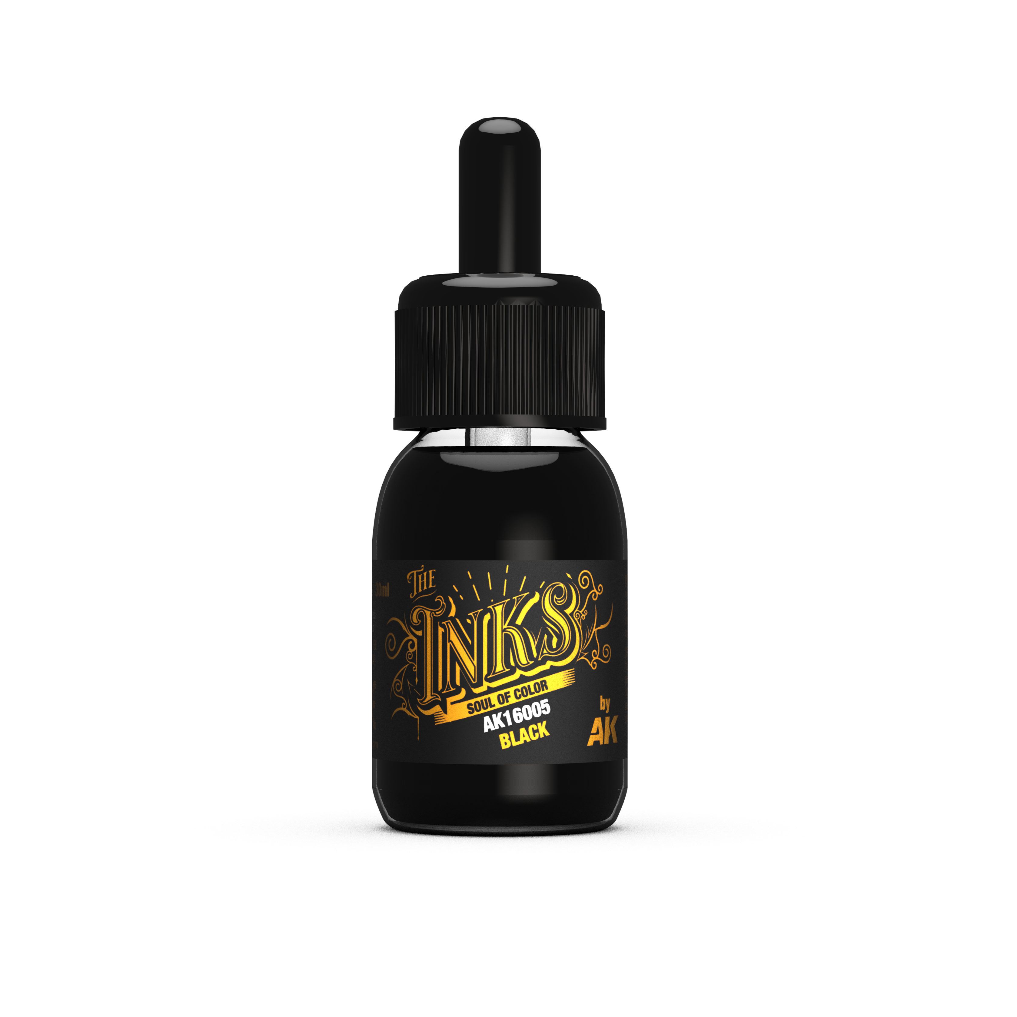 AK Interactive - The Inks - Black AK16005