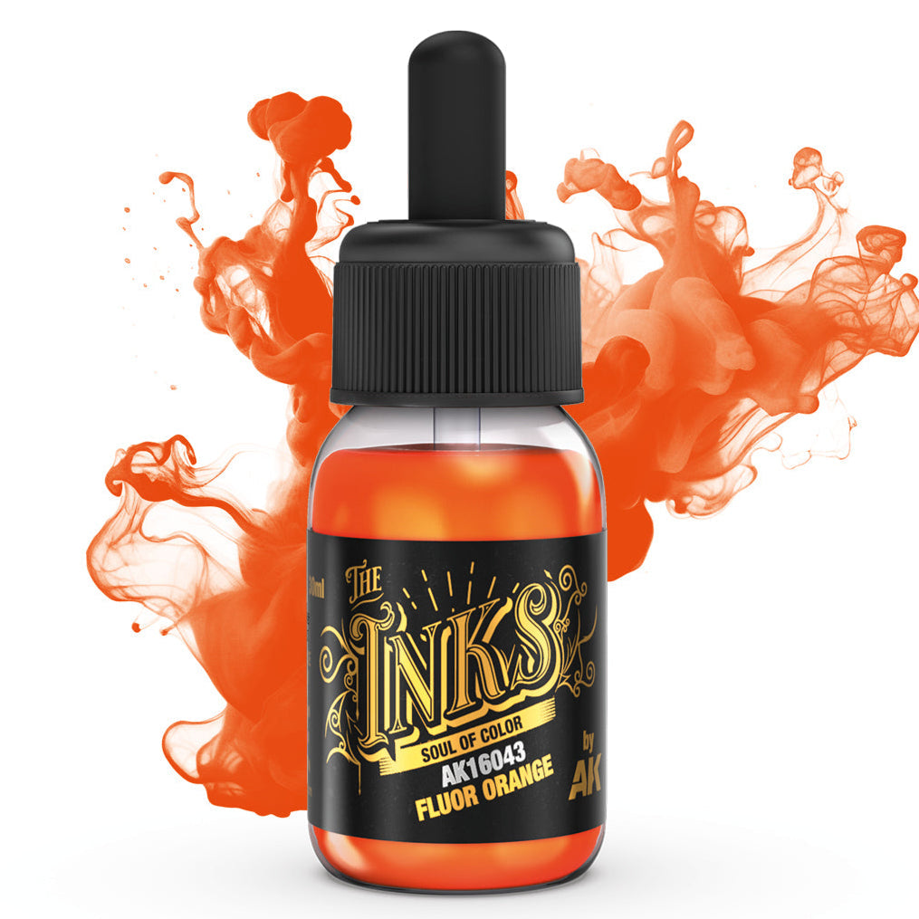 AK Interactive The Inks - Fluor Orange