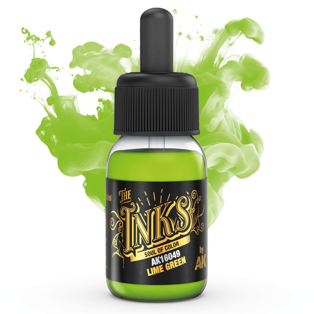 AK Interactive The Inks - Lime Green