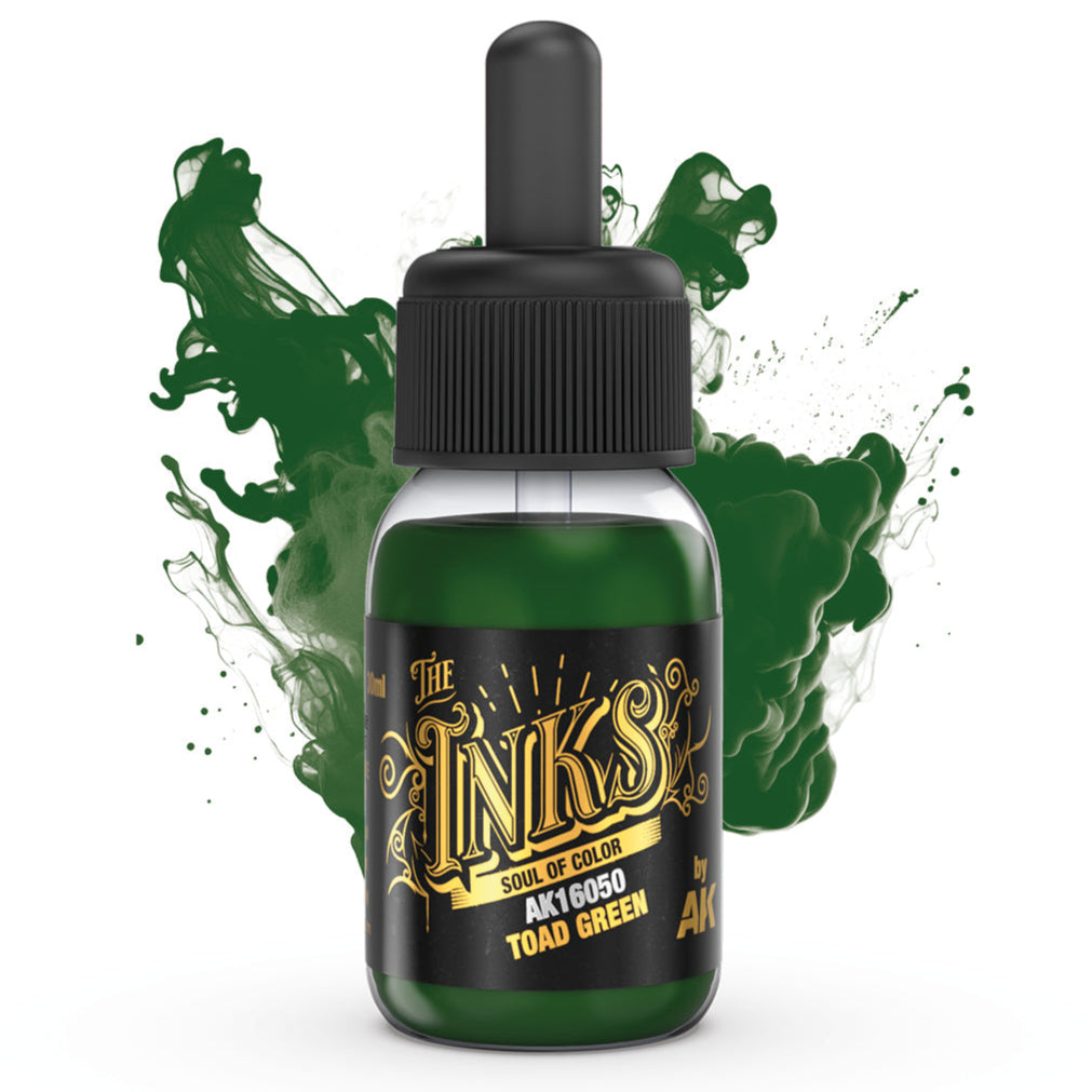AK Interactive The Inks - Toad Green