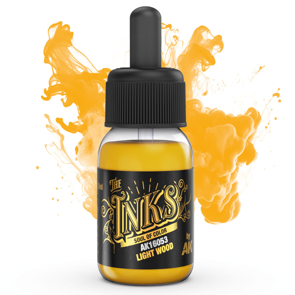 AK Interactive The Inks - Light Wood