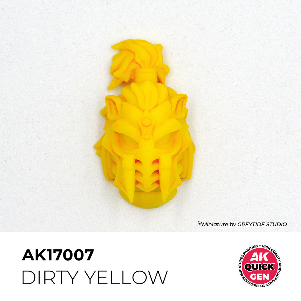 AK Interactive Quick Gen - Dirty Yellow 18ml AK17007