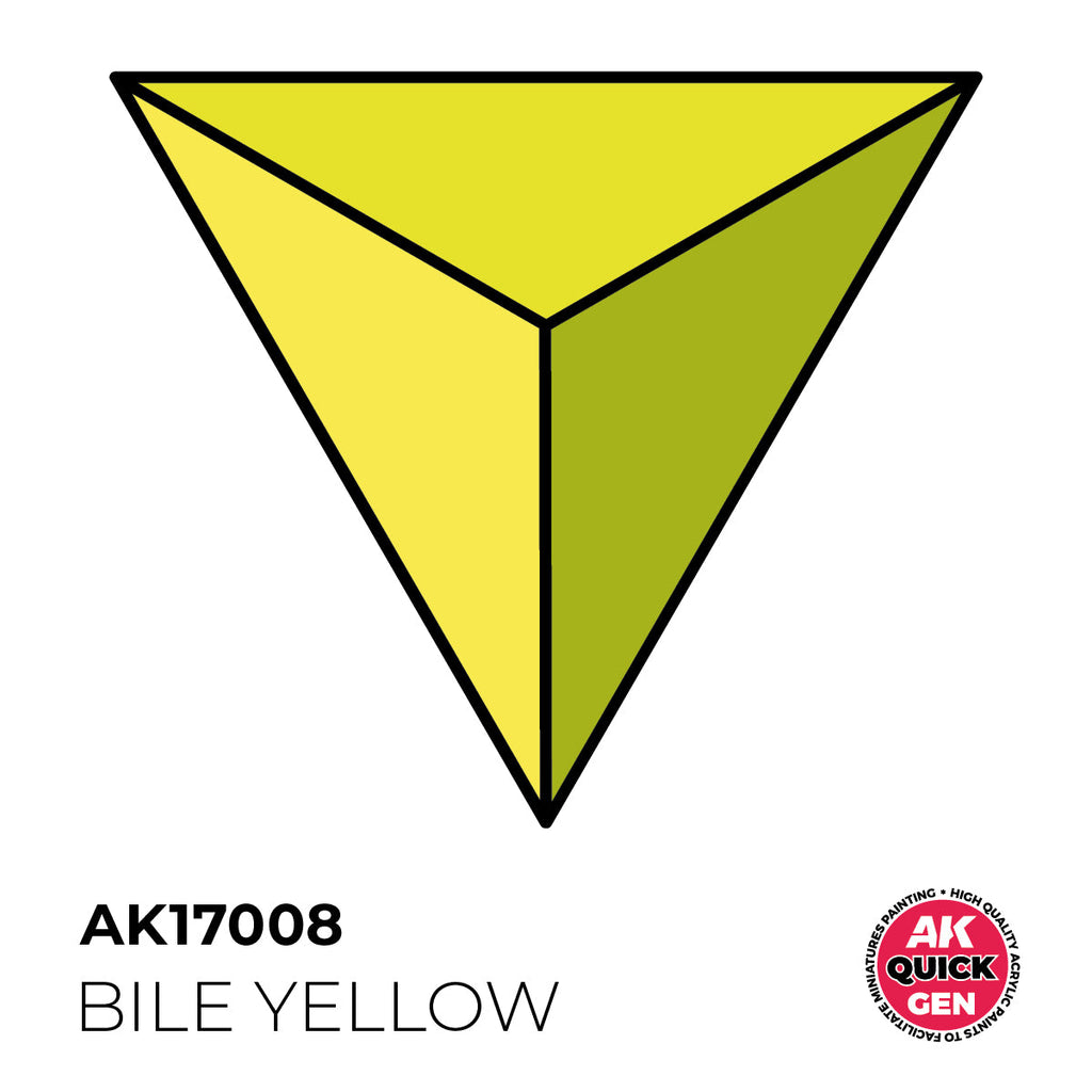 AK Interactive Quick Gen - Bile Yellow 18ml AK17008