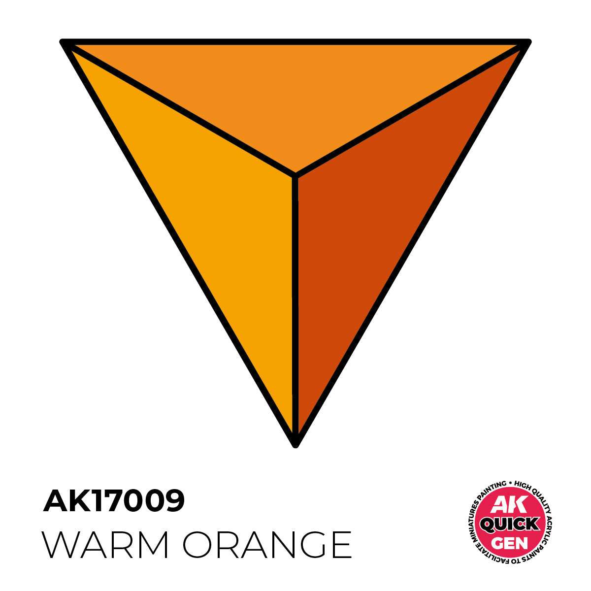 AK Interactive Quick Gen - Warm Orange 18ml AK17009