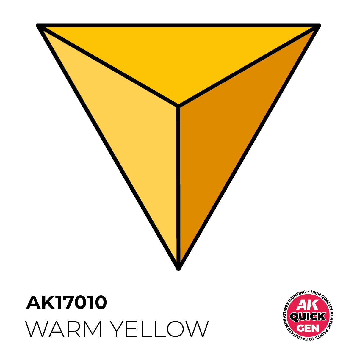 AK Interactive Quick Gen - Warm Yellow 18ml AK17010