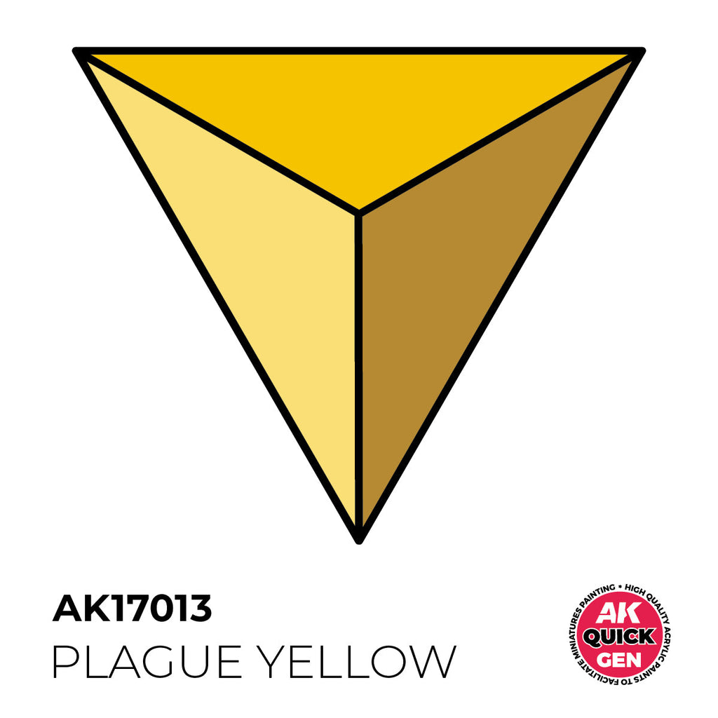 AK Interactive Quick Gen - Plague Yellow 18ml AK17013