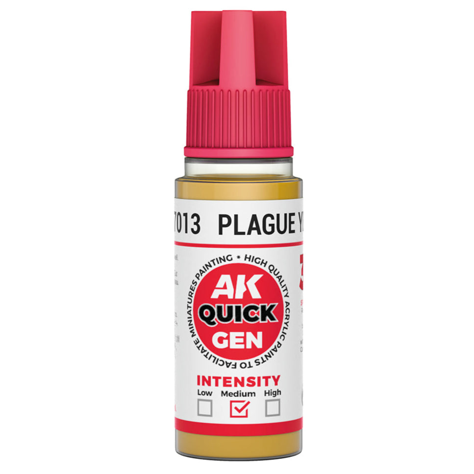 AK Interactive Quick Gen - Plague Yellow 18ml AK17013
