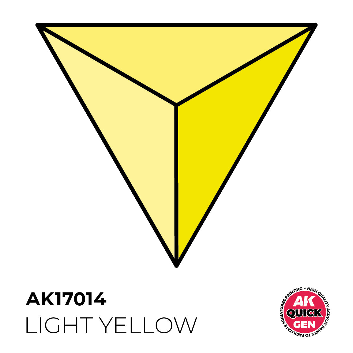 AK Interactive Quick Gen - Light Yellow 18ml AK17014