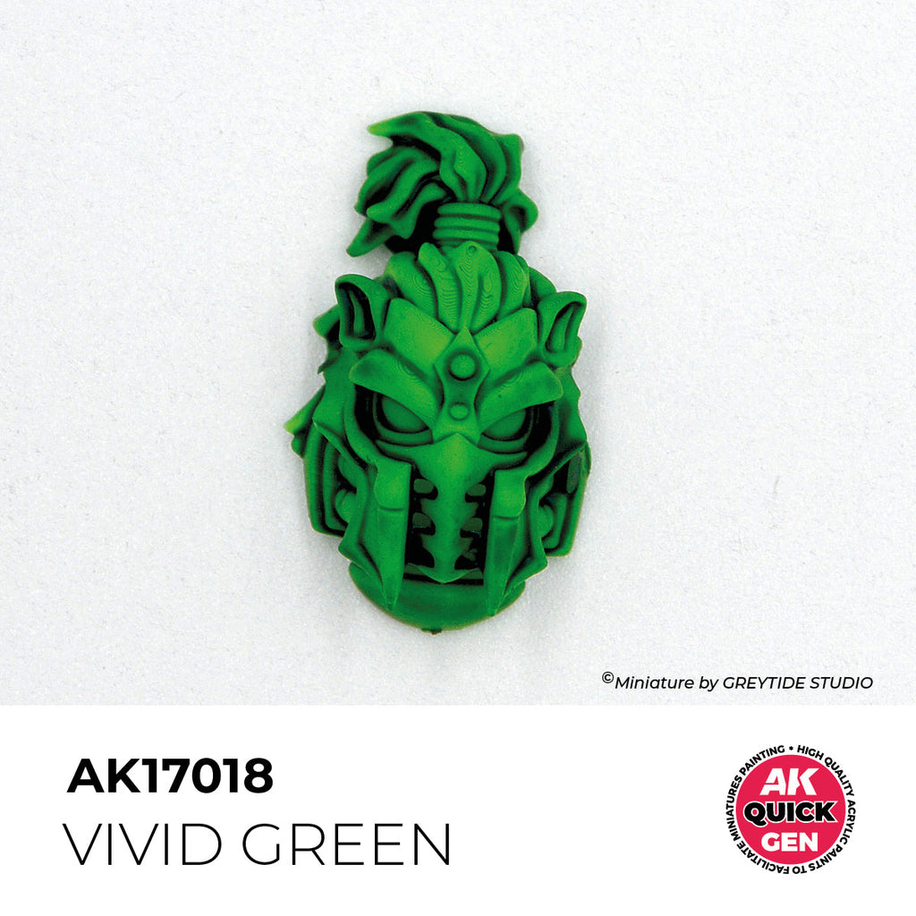 AK Interactive Quick Gen - Vivid Green 18ml AK17018