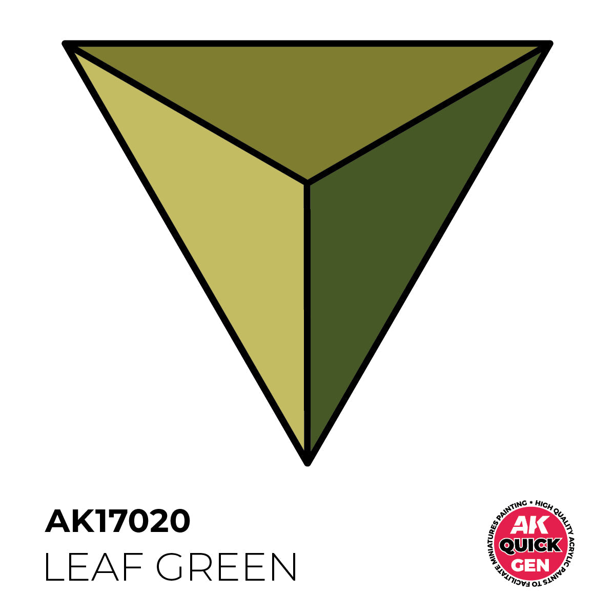 AK Interactive Quick Gen - Leaf Green 18ml AK17020