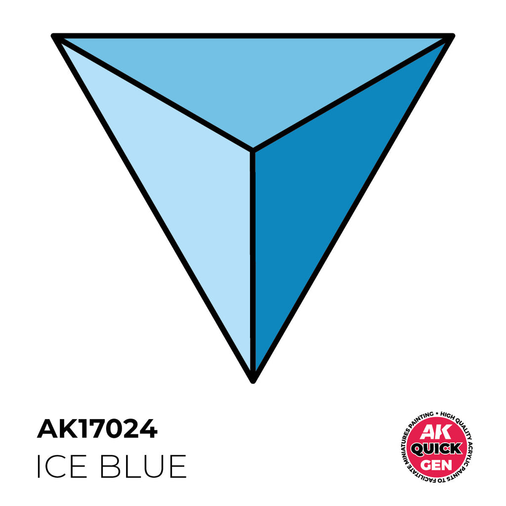 AK Interactive Quick Gen - Ice Blue 18ml AK17024