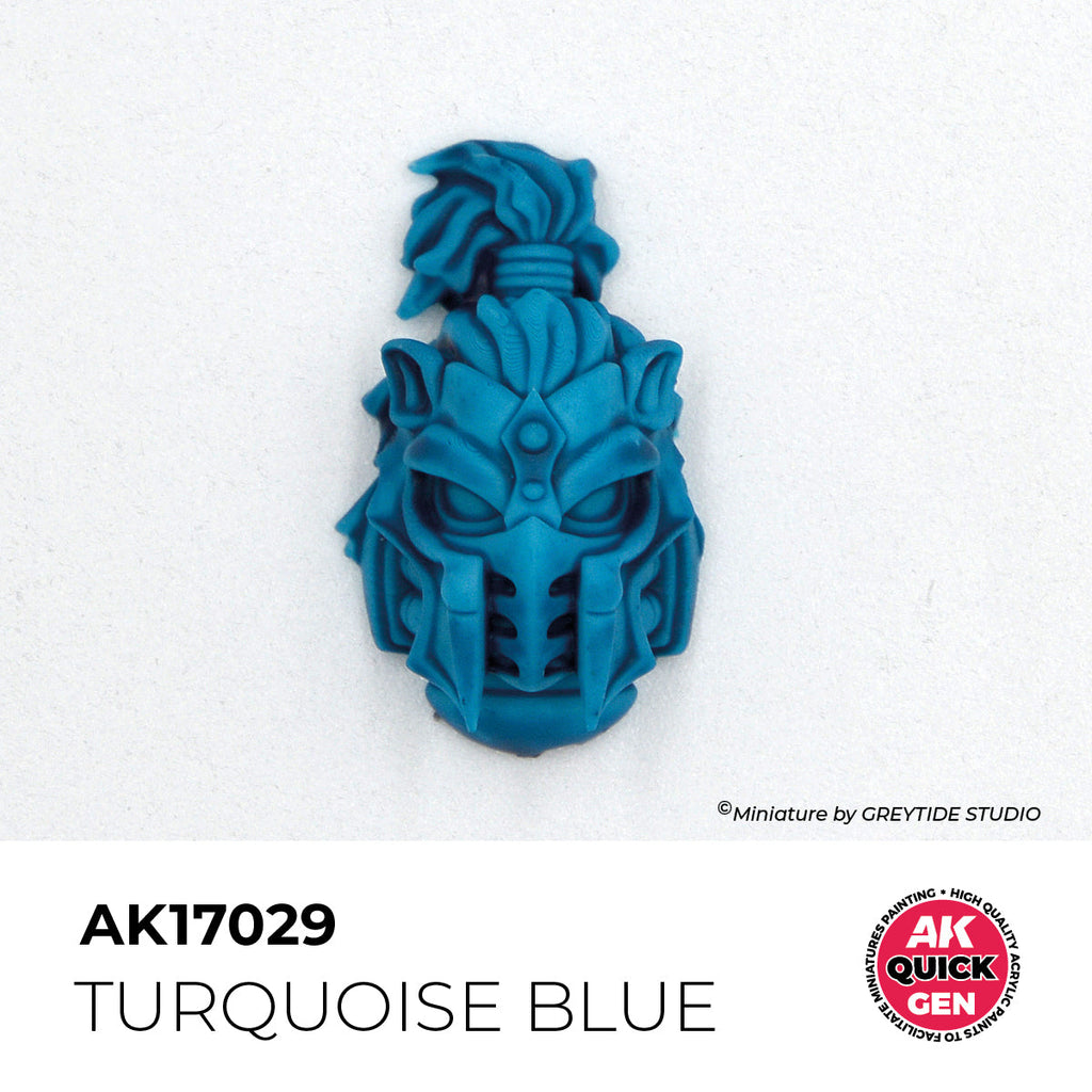 AK Interactive Quick Gen - Turquoise Blue 18ml AK17029
