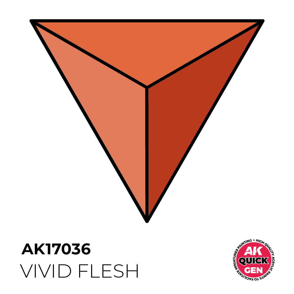 AK Interactive Quick Gen - Vivid Flesh 18ml AK17036