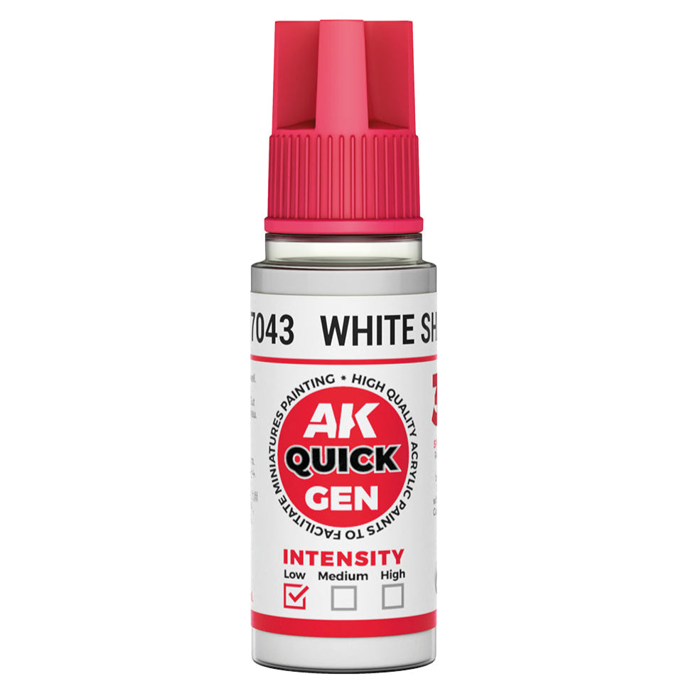AK Interactive Quick Gen - White Shadow 18ml AK17043