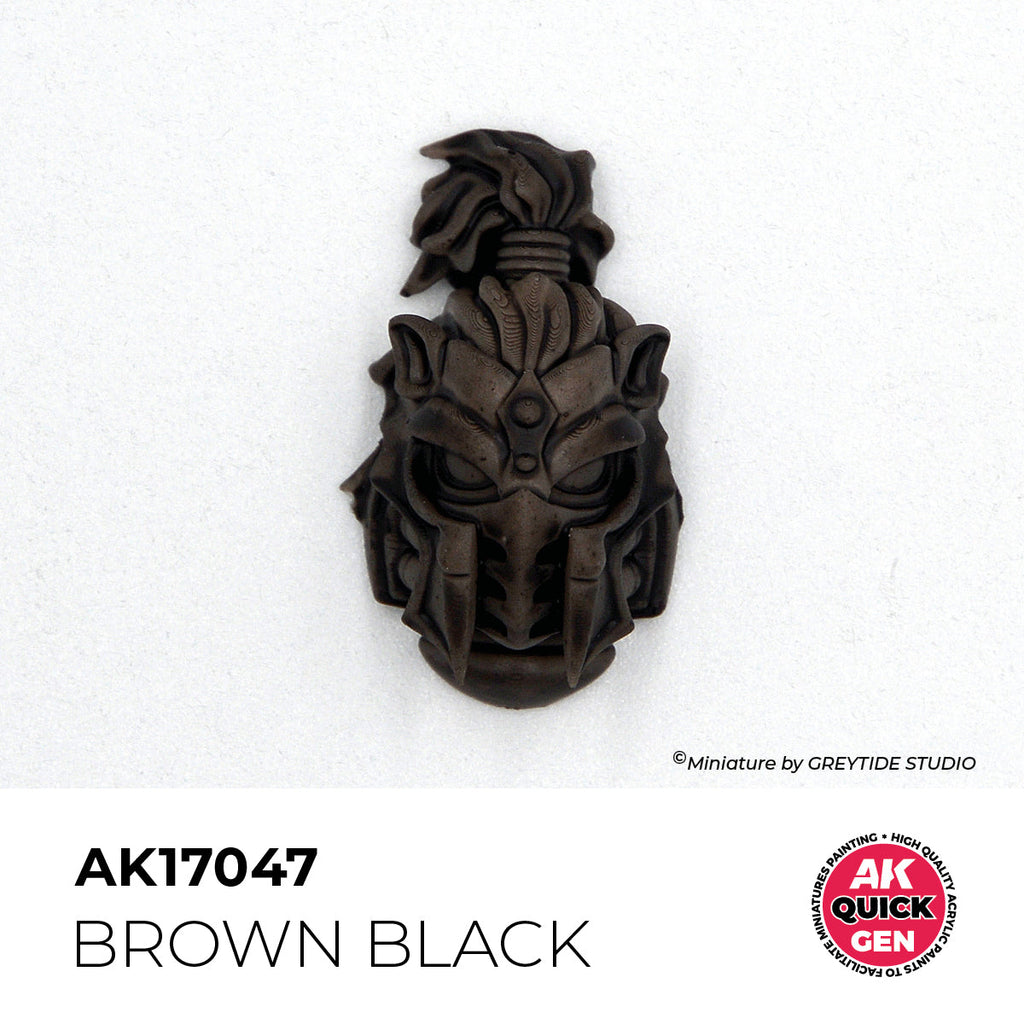 AK Interactive Quick Gen - Brown Black 18ml AK17047