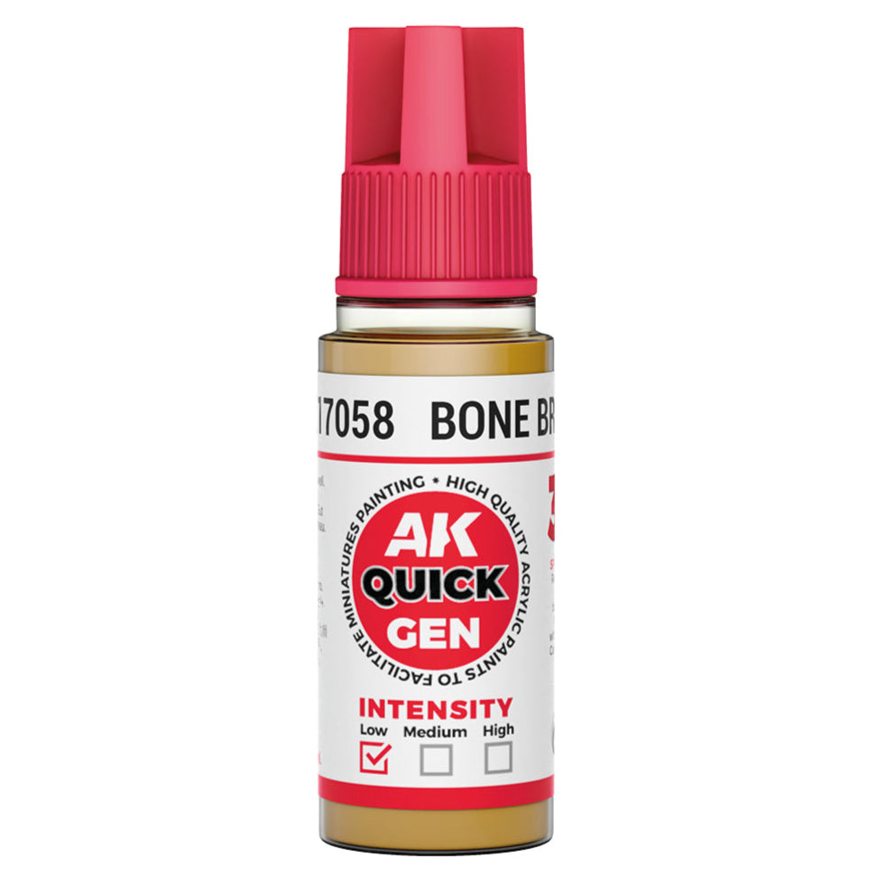 AK Interactive Quick Gen - Bone Brown 18ml AK17058