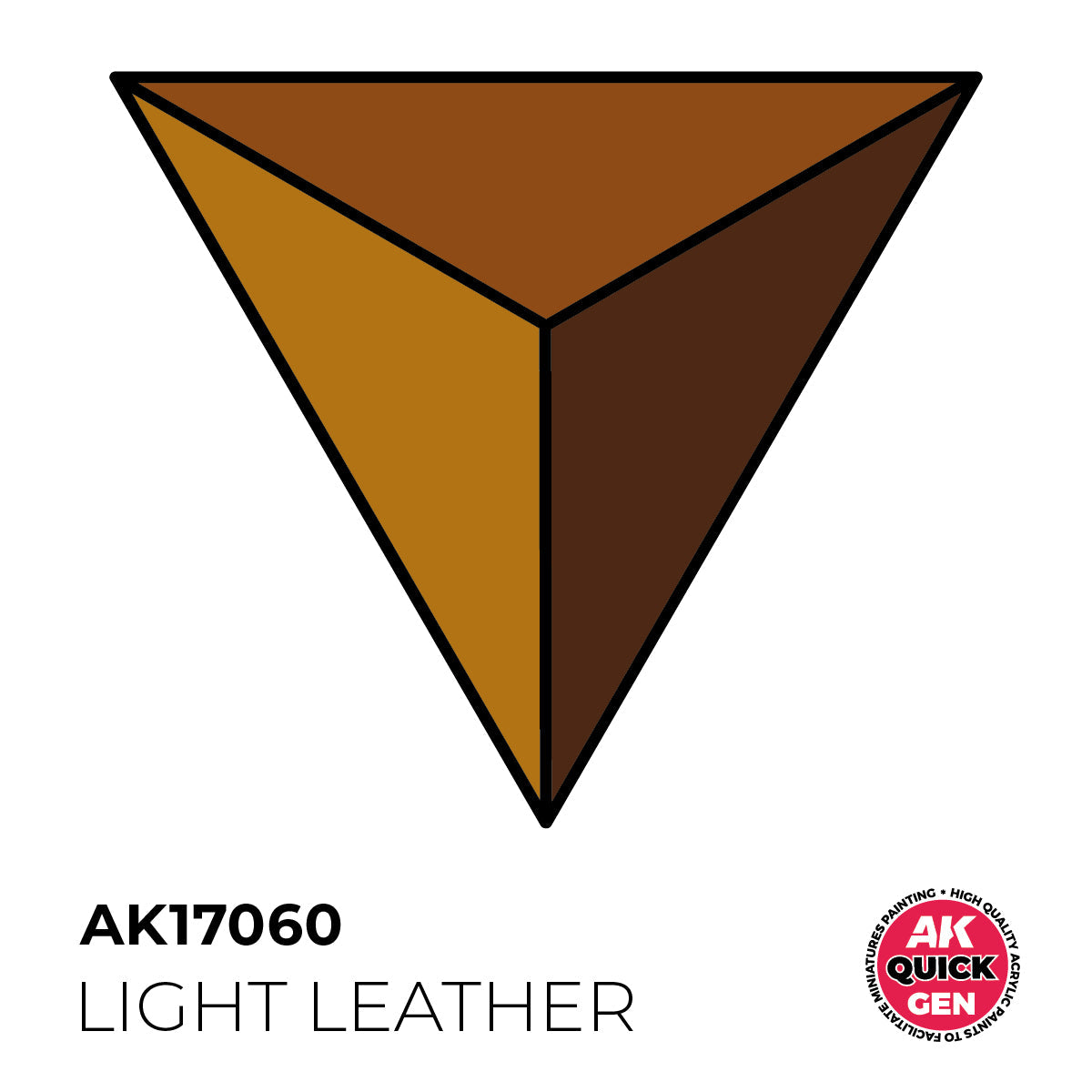 AK Interactive Quick Gen - Light Leather 18ml AK17060
