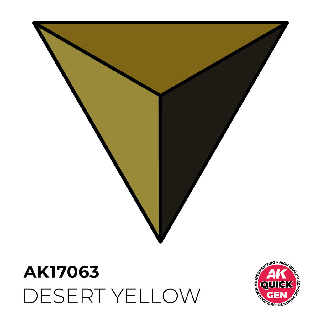 AK Interactive Quick Gen - Desert Yellow 18ml AK17063