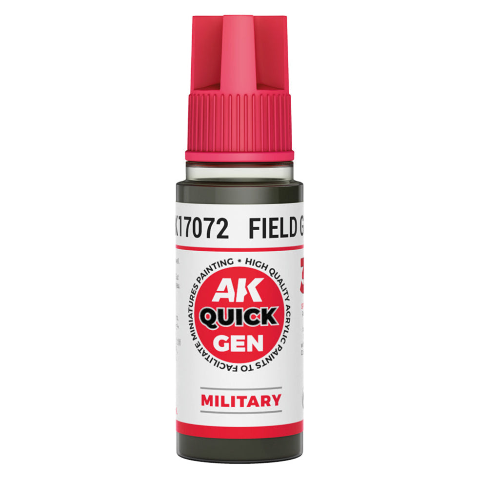 AK Interactive Quick Gen - Field Grey 18ml AK17072
