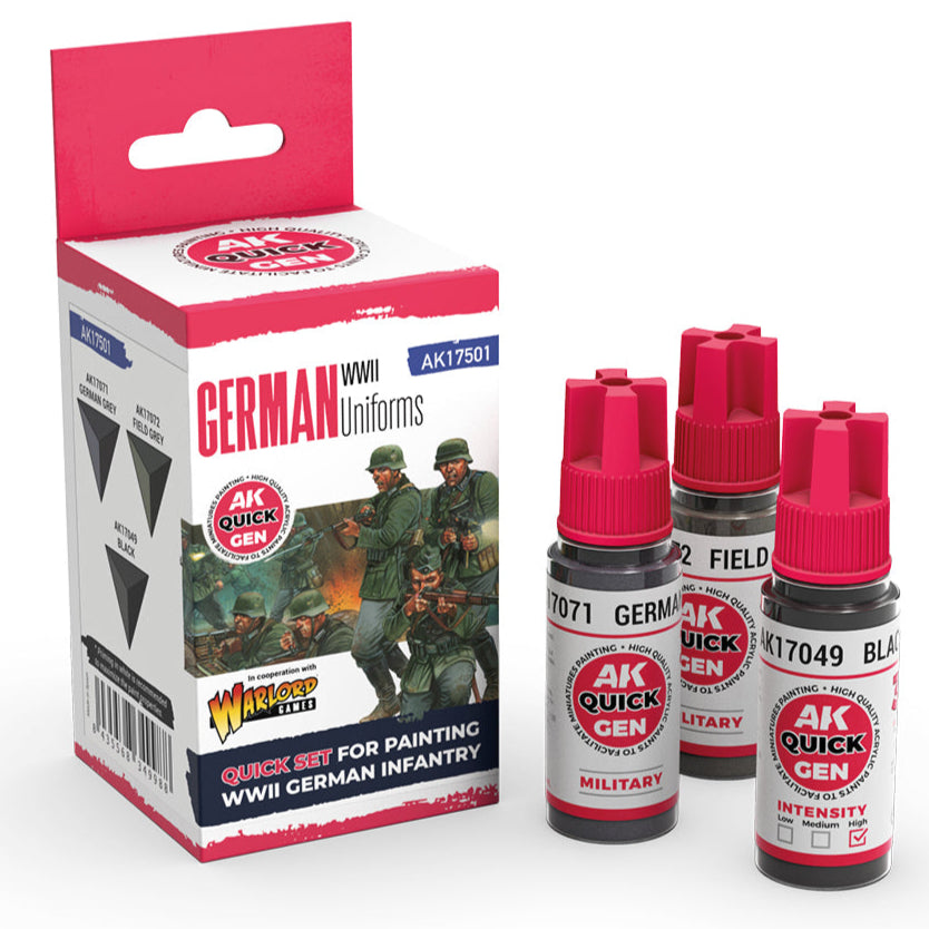AK Interactive Quick Gen Set - German Uniforms AK17501