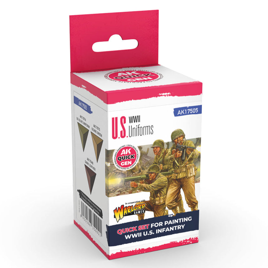 AK Interactive Quick Gen Set - US Uniforms AK17505