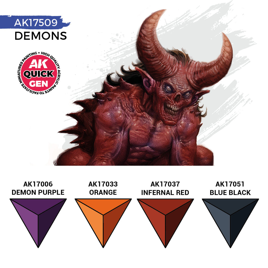 AK Interactive Quick Gen Set - Demons AK17509