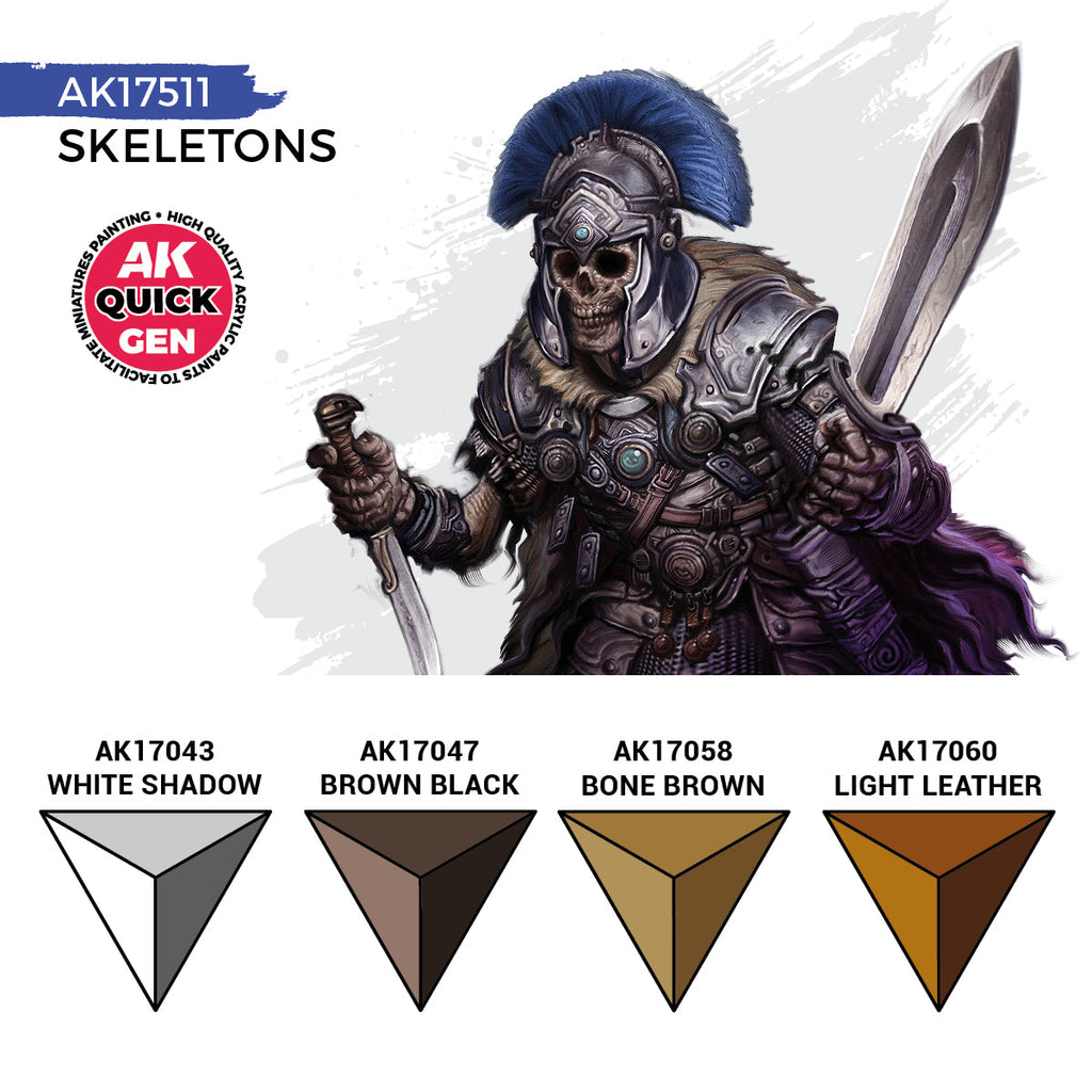 AK Interactive Quick Gen Set - Skeletons AK17511
