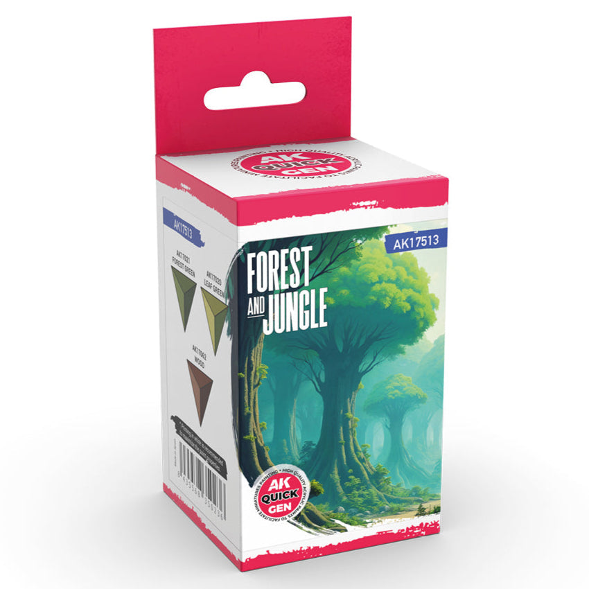 AK Interactive Quick Gen Set - Forest & Jungle AK17513
