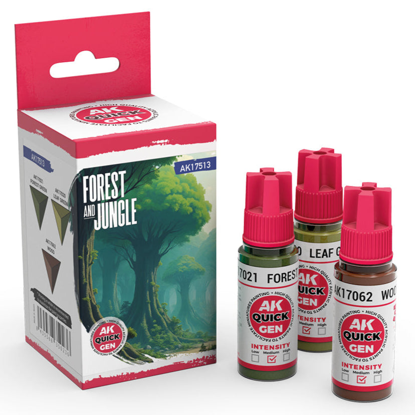 AK Interactive Quick Gen Set - Forest & Jungle AK17513