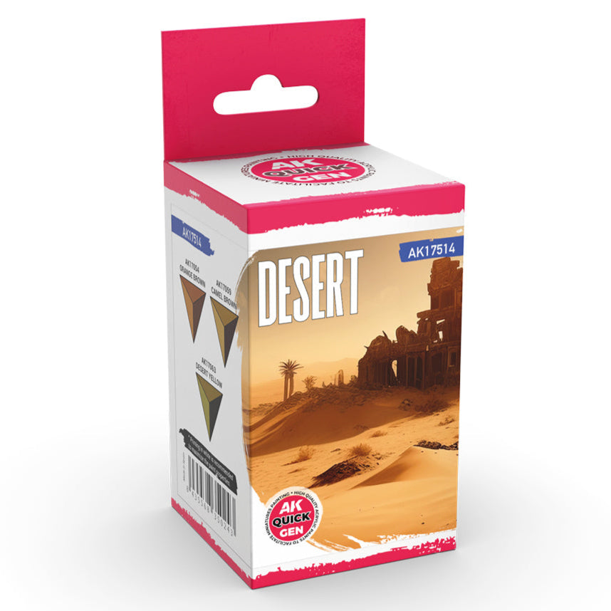 AK Interactive Quick Gen Set - Desert AK17514