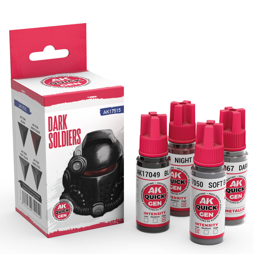 AK Interactive Quick Gen Set - Dark Soldiers AK17515