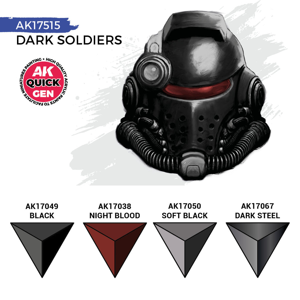 AK Interactive Quick Gen Set - Dark Soldiers AK17515