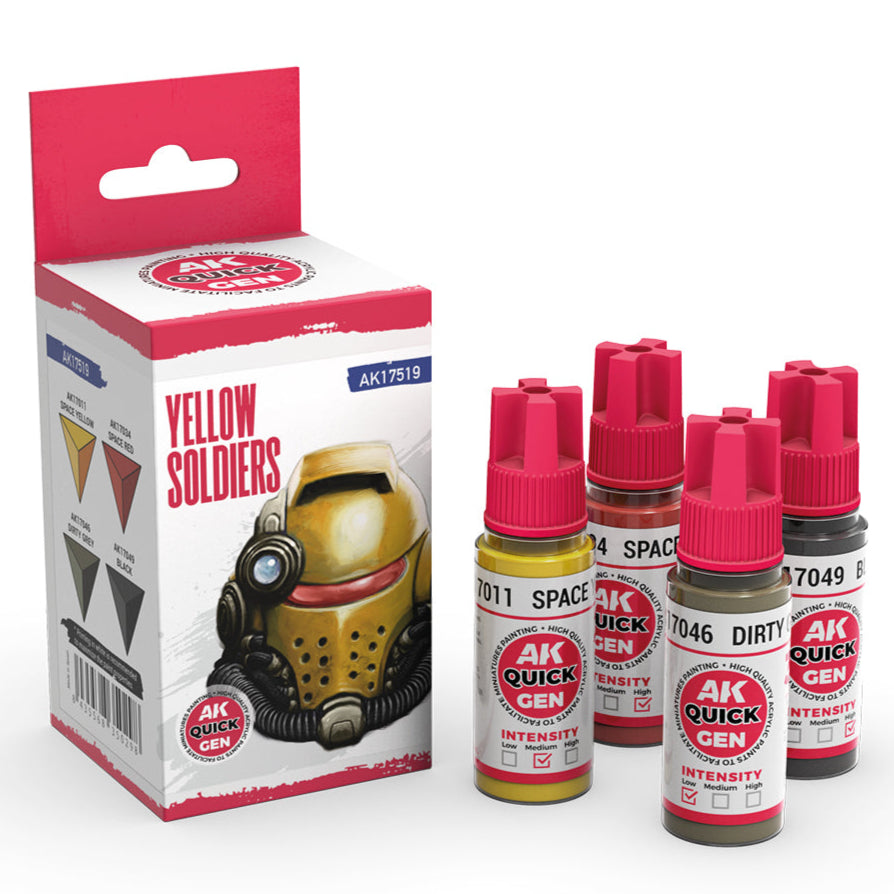 AK Interactive Quick Gen Set - Yellow Soldiers AK17519