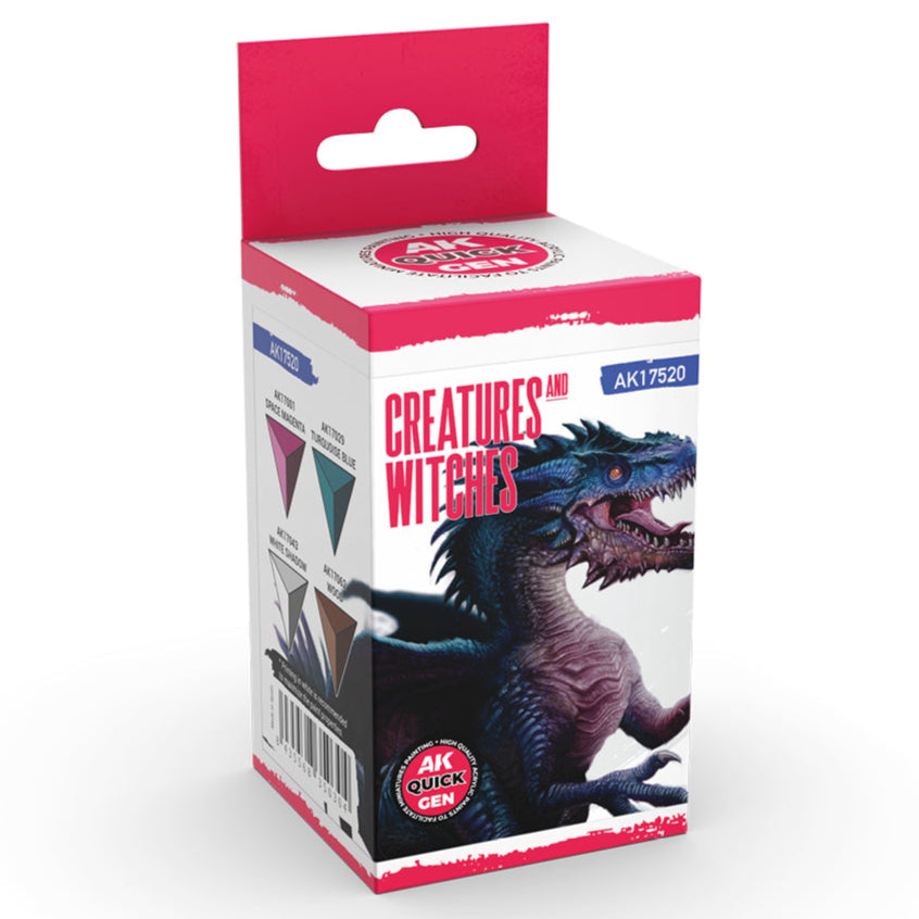 AK Interactive Quick Gen Set - Creatures And Witches AK17520