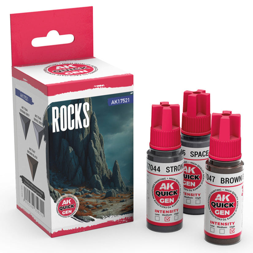 AK Interactive Quick Gen Set - Rocks AK17521