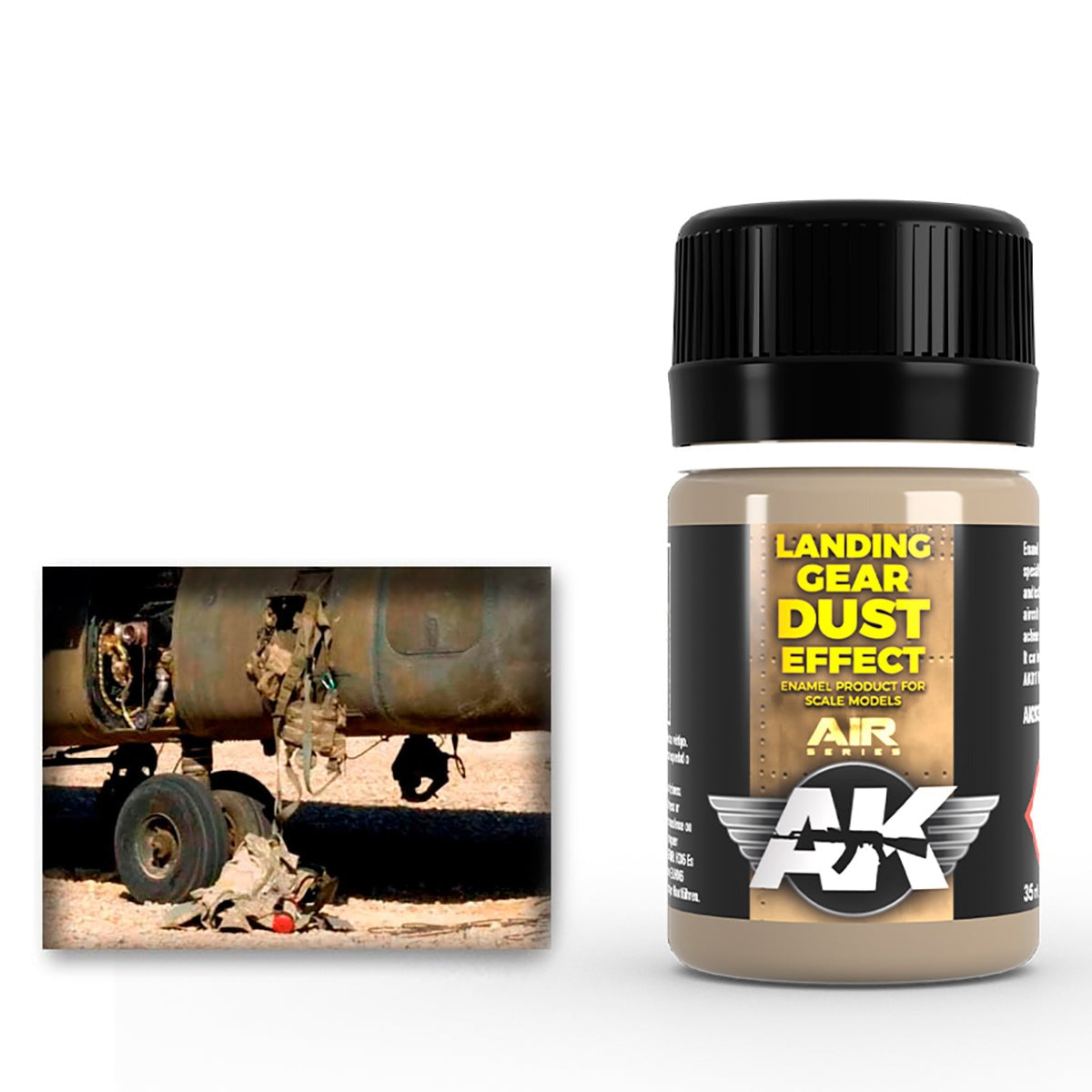 AK Interactive Landing Gear Dust 35ml AK2031