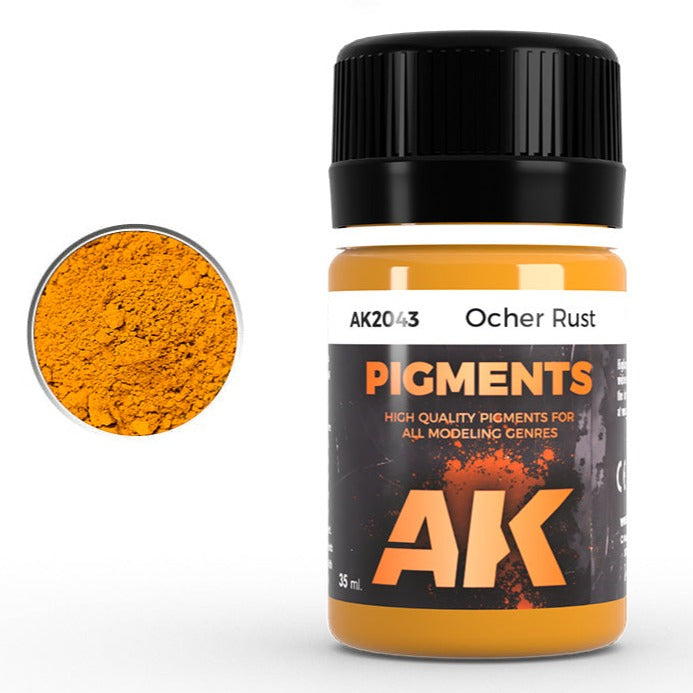 AK Interactive Pigment - Ocher Rust AK2043