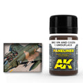 AK Interactive Paneliner for Brown and Green Camouflage 35ml AK2071