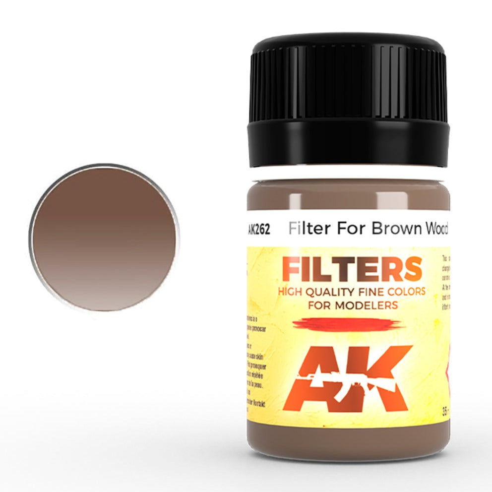 AK Interactive Dark Filter for Wood 35ml AK262