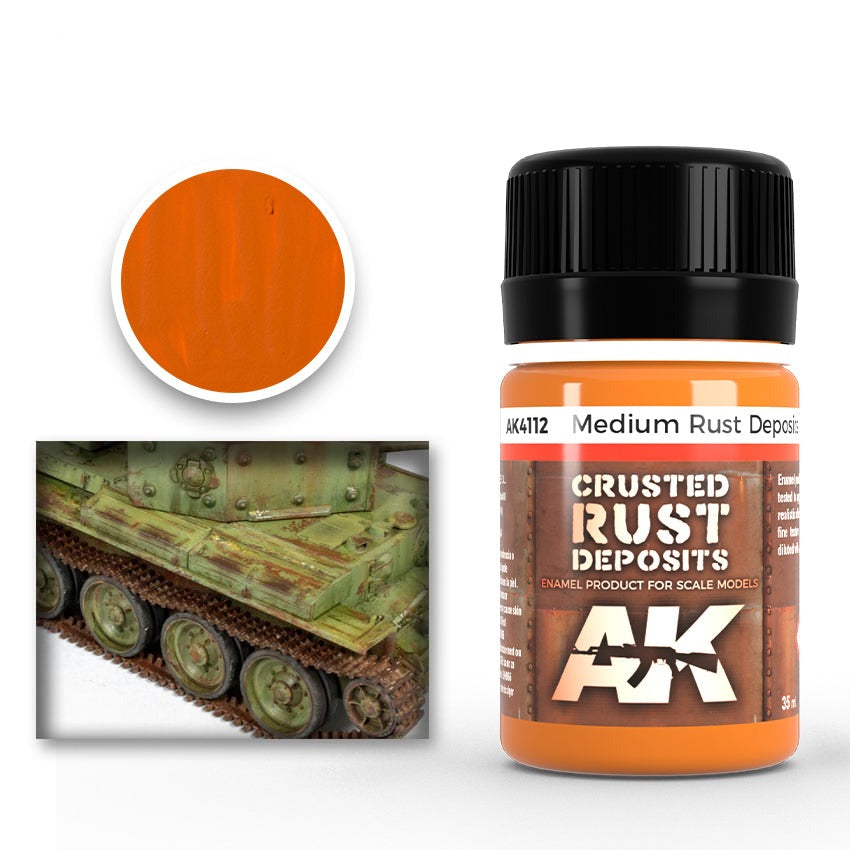 AK Interactive Medium Rust Deposit 35ml AK4112