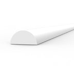 AK Interactive - Half Cane 3mm x 350mm - Styrene Strip