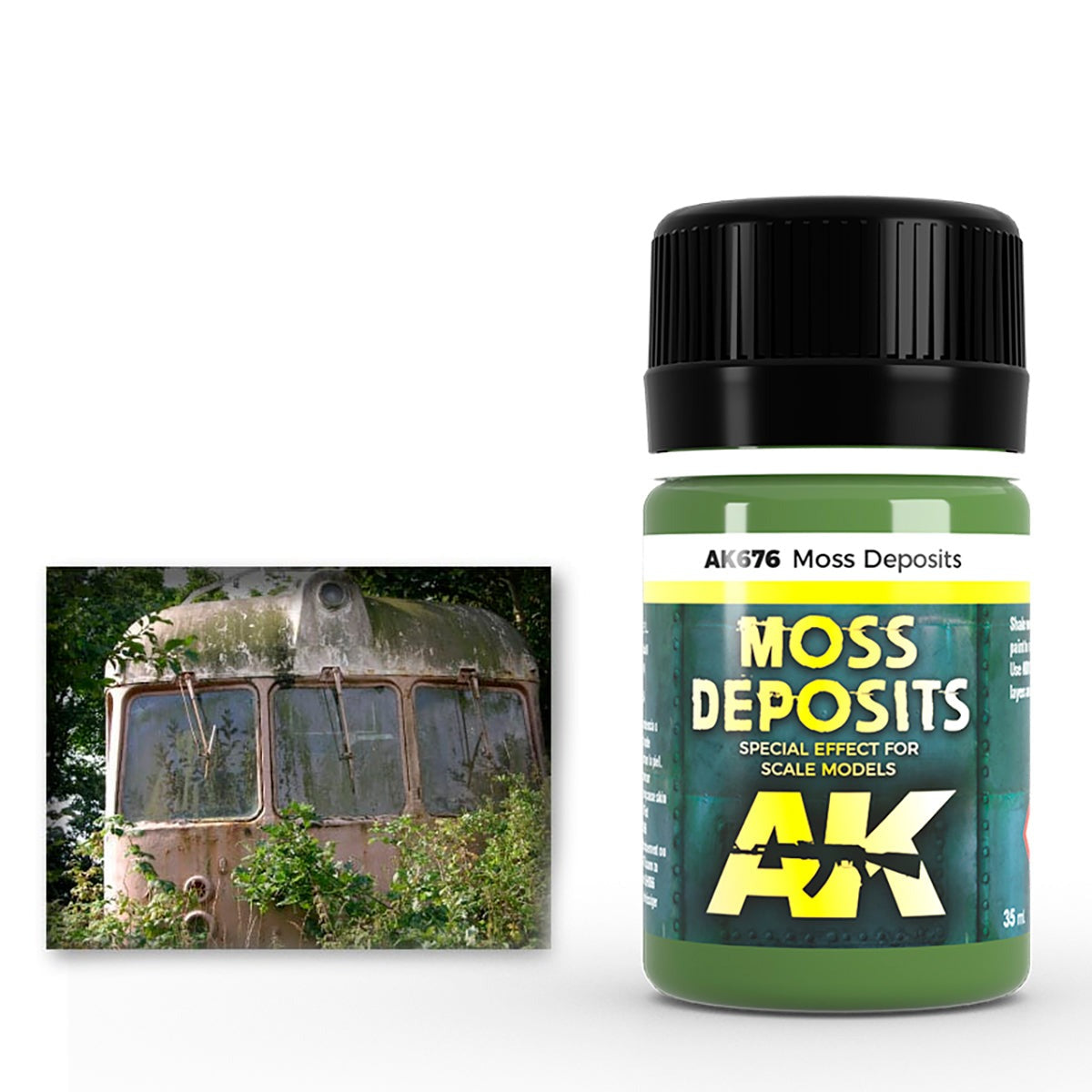 AK Interactive Moss Deposit 35ml AK676